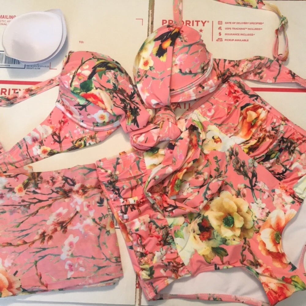 New Printed Bikini Set